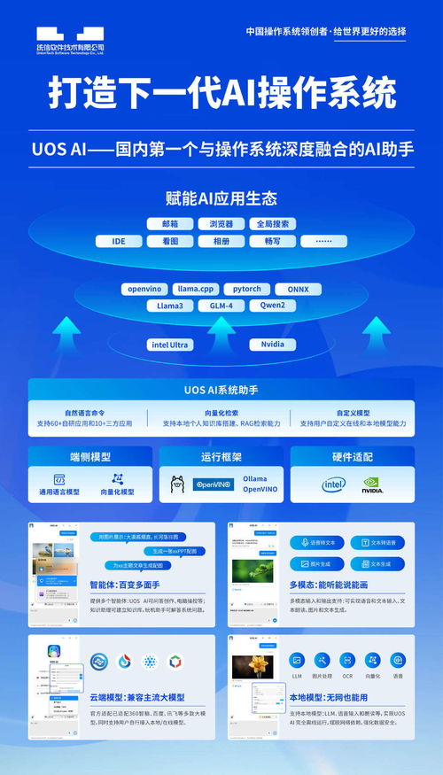 国产AI操作系统孵化成熟，统信UOS开启AI应用软件开发新篇章